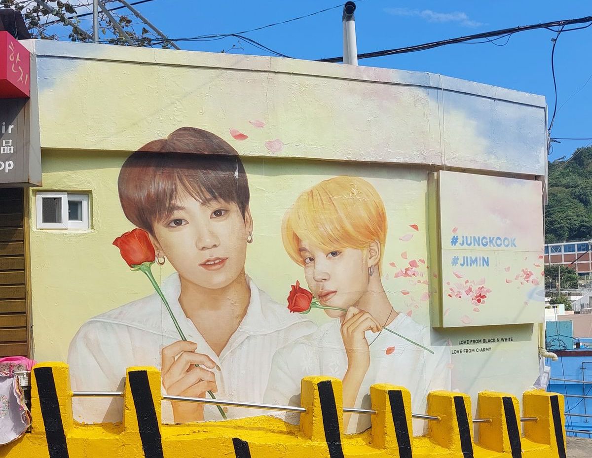 Mural BTS Busan